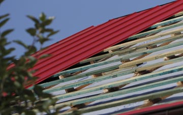 St Maughans Green corrugated roofing costs